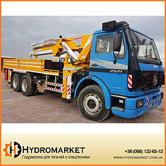 Складаний кран 16,5 т DORUKAN 2013 р. в. для MERCEDES 2517