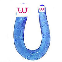 Анально-вагінальний фаллоімітатор Hi-Rubber