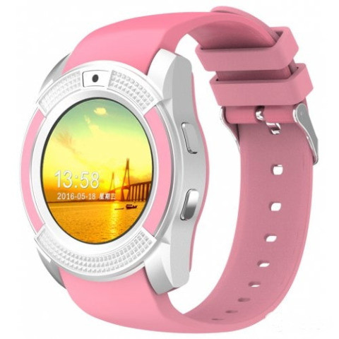 Розумні годинник Smart Watch V8 pink