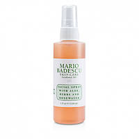 Спрей для лица с экстрактом Алое Вера и Розовой водой Mario Badescu 118 ml