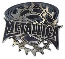 Пряжка METALLICA (лого з шестірнею)