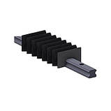 Гофрозахист направляючих 30 розміру (гофрозахист рейок), фото 3