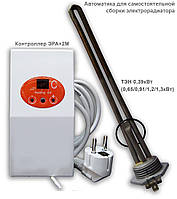 ТЕН для радіатора з терморегулятором-програматором "ЕРА-ТЕРМО" - комплект для електроопалення своїми руками