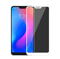 Захисне скло Silk Screen для Xiomi Mi A2 Lite / Redmi 6 Pro тих.phit (White)