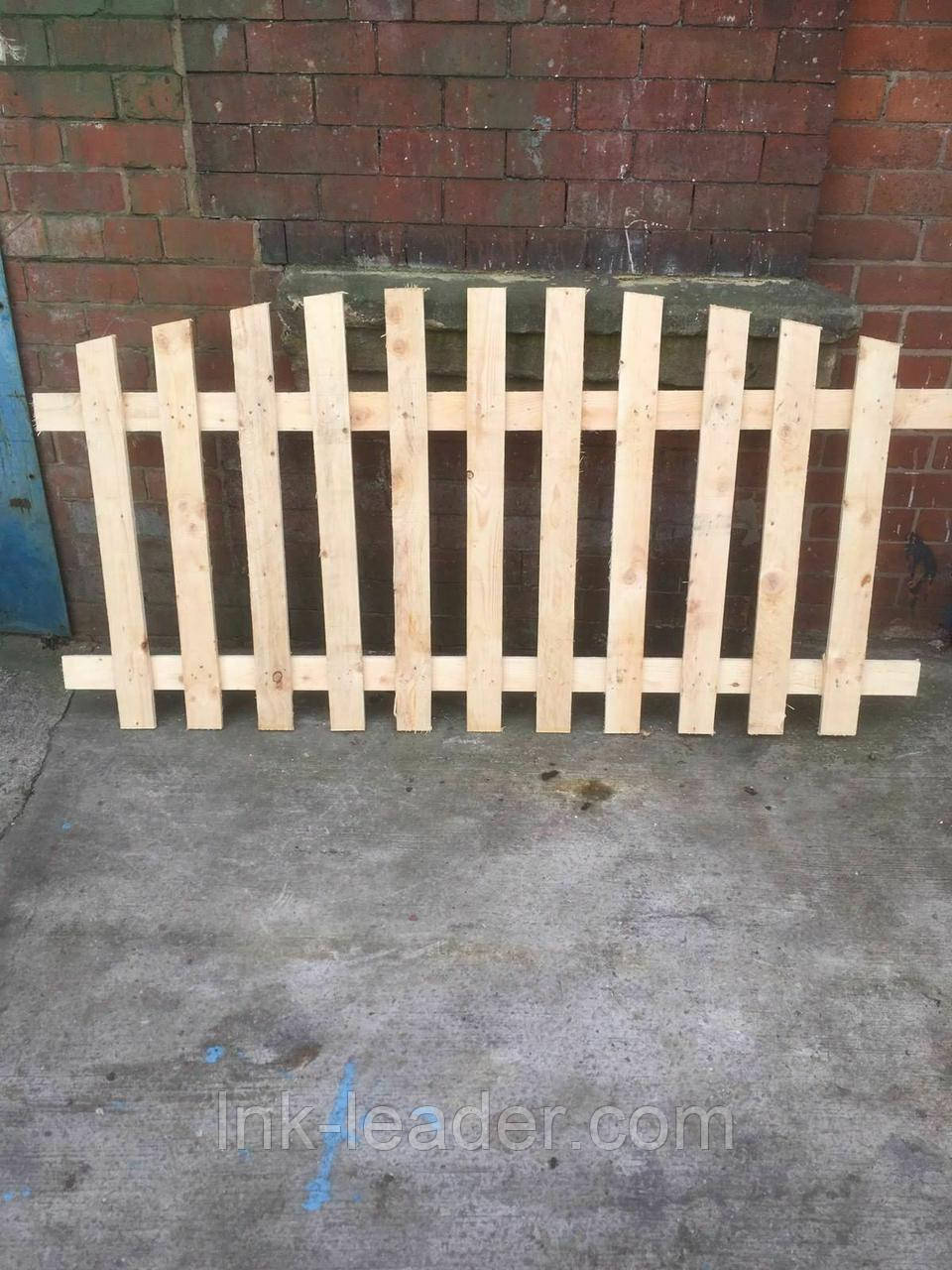Купить Деревянный забор для участка декоративный LNK 70см в Харькове от ...