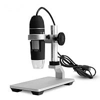 Портативний USB мікроскоп цифровий 800Х з підставкою