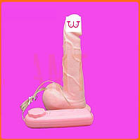 Фалоїмітатор із вібрацією Crafting respect 17 см