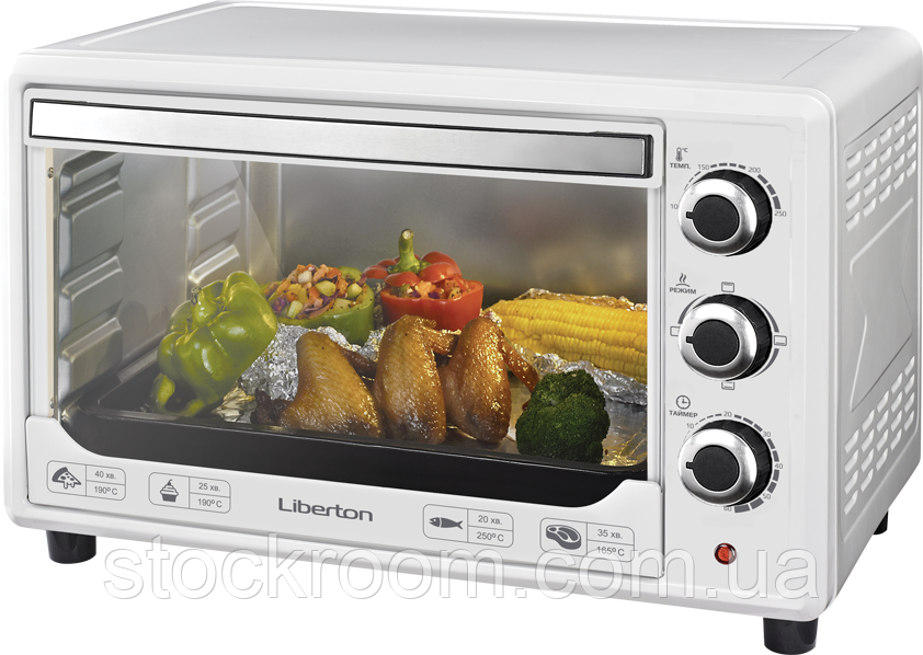 Електродуховка Liberton LEO 380 wite 38 л
