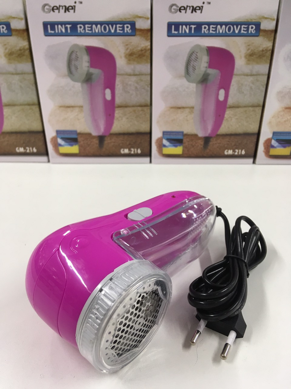 Машинка для зняття ковтунців Gemei GM-216 (60 шт.), фото 1