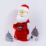 М'яка  Іграшка Дід Мороз Червоний  43 см, фото 3