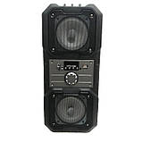 Портативна Bluetooth колонка KTS-1048, синя, фото 6