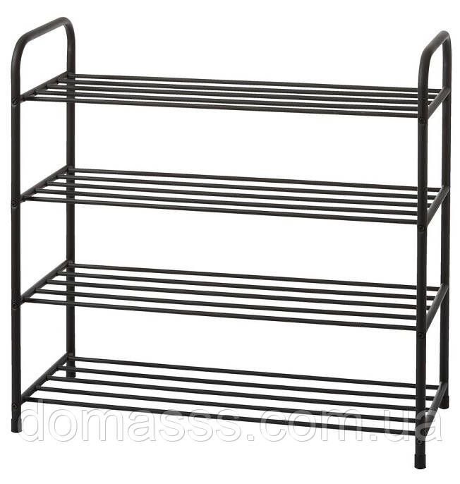 Полиця для взуття чотирирівнева, фото 1