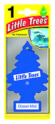 Ароматизатор у машину Little Trees Ocean Mist/Свіжість океану