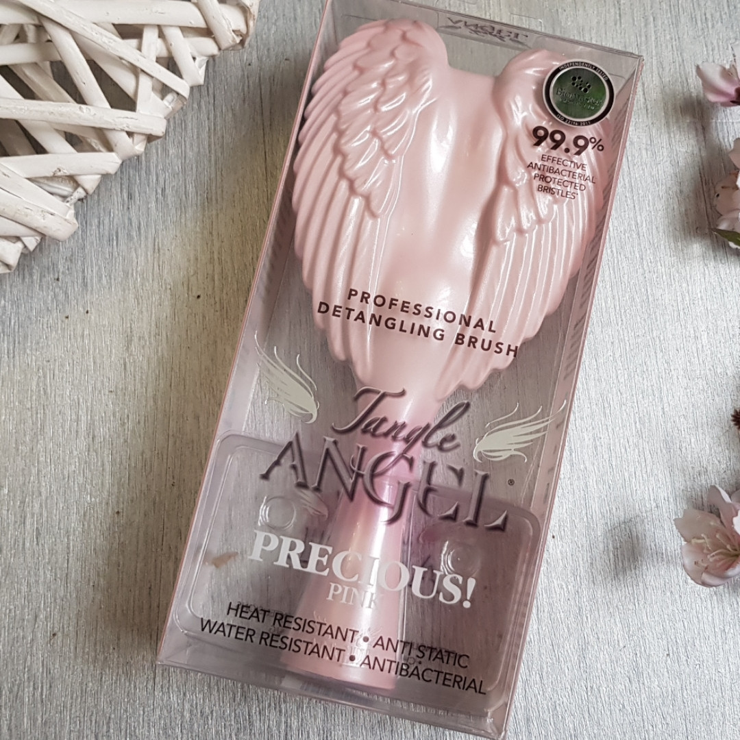 Гребінець-ангел , рожева Tangle Angel Brush Pink Pearl оригінал