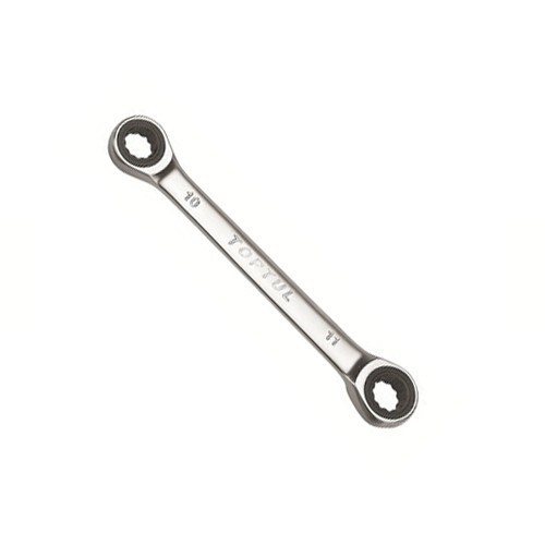Toptul Ключ гайковий накидною з тріскачкою TOPTUL 8х9мм AOAG0809