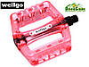 Педалі Wellgo B107P КБ-0548 9/16" пластик малинові, фото 2