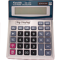 Калькулятор настільний бухгалтерський Karuida DM-1200V