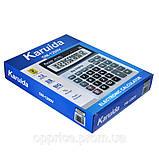 Калькулятор настільний бухгалтерський Karuida DM-1200V, фото 3