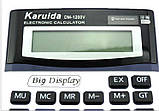Калькулятор настільний бухгалтерський Karuida DM-1200V, фото 4