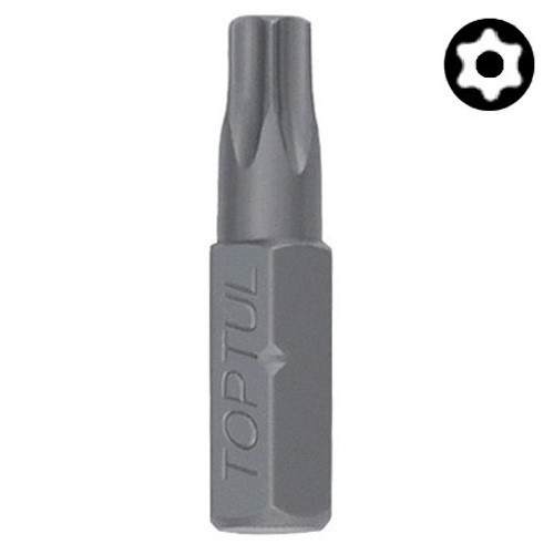 Toptul Біта TORX з отвором TOPTUL 1/4" 25мм T10 FSGA0810