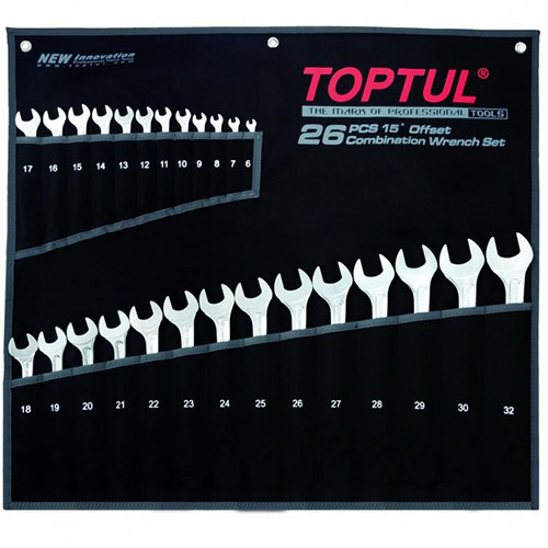 Toptul Набір ключів комбінованих 26 шт 6-32 мм TOPTUL Super-Torque GPAW2601