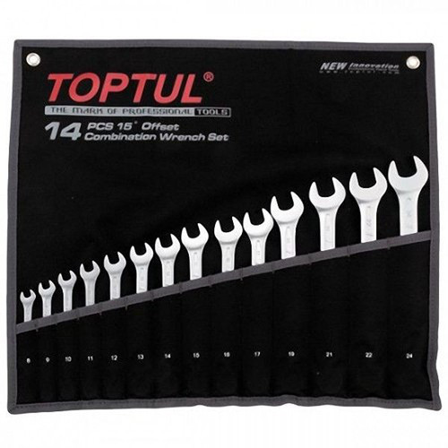Toptul Набір комбінованих ключів 8-24 мм TOPTUL 14 шт. Hi-Performance GPAX1402