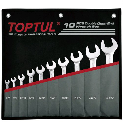 Toptul Набір ріжкових ключів 6-32 мм TOPTUL 10 шт. GPCJ1001