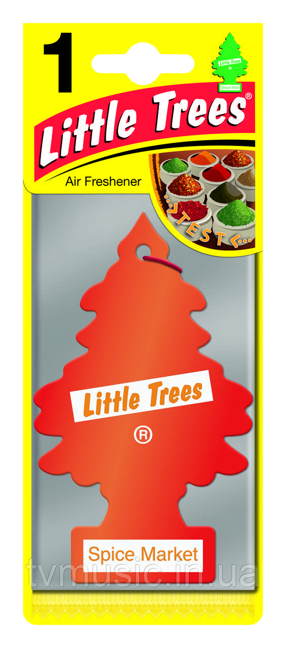 Ароматизатор у машину Little Trees Spice Market / Східні спеції