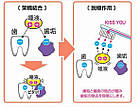Kiss You H01 Іонна зубна щітка з плоскою щетиною середньої жорсткості для легкого чищення зубів, фото 2