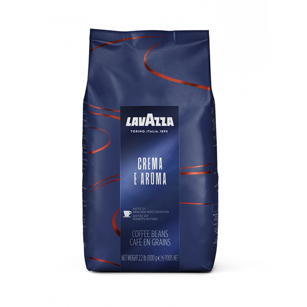 Кава зерно Lavazza Crema e Aroma Espresso (синя) , Італія, 1 кг (ОРИГІНАЛ)