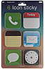 6 ICon Sticky Notes / 6 нотаток (органайзер), фото 7