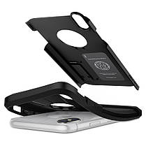 Чохол Spigen для iPhone XS MAX Tough Armor, Black, фото 6
