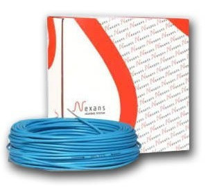 Теплый пол электрический Nexans TXLP/2R 1000 W (5,8м2 - 7,3м2) Двухжильный нагревательный кабель - фото 2 - id-p110152890