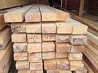 Брус деревянный 50х100 мм ( сосна )