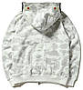 Худі Bape A Bathing Ape Shark White Camo Full Zip Unisex Hoodie, фото 2