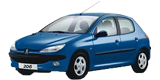 Фари передні для Peugeot 206 1998-09