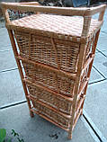 Комод з лози з 4 ящиками №1, фото 10