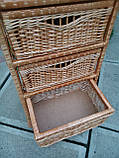 Комод з лози з 4 ящиками №1, фото 8