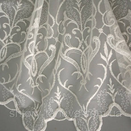 Гард підлогу гіпюр вензель візерунковий крем, фото 1