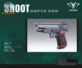 Пистолет VIGOR с пульками 238 G-Rich