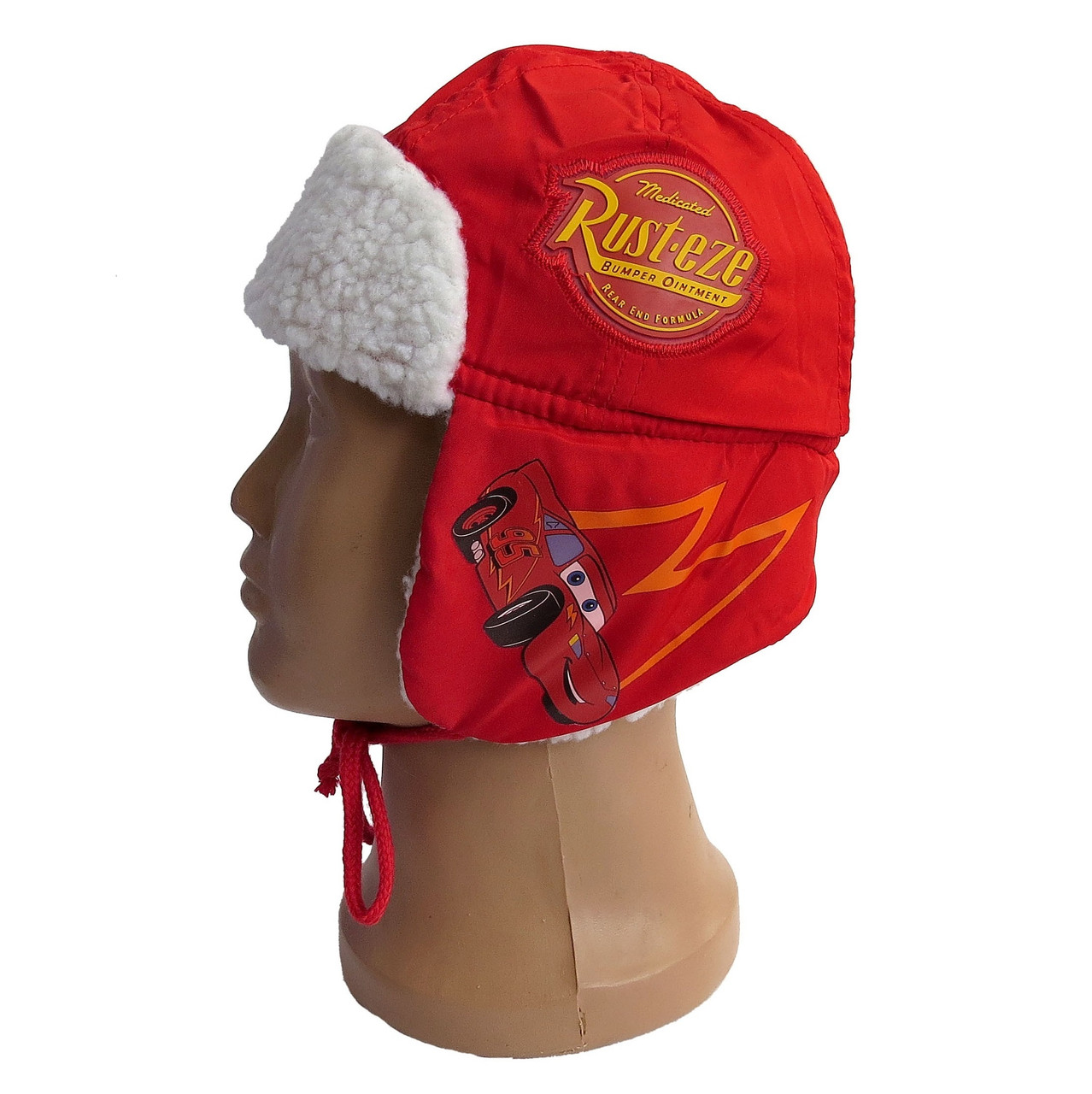 Тепла шапка Тачки Disney Cars для хлопчика. 50, 52 см