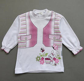 Кофта для дівчинки. 62, 68 см