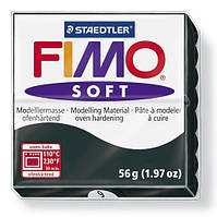 Фімо Софт Чорний No9, 56 г — Fimo Soft, 8020-9