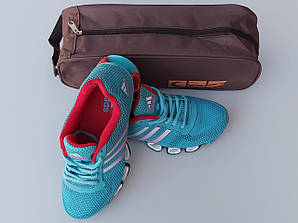 Чохол-сумка коричневого кольору для зберігання й упаковування взуття з прозорою вставкою, довжина 33 см
