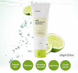 Пілінг-скатка IUNIK Lime Moisture Mild Peeling Gel 120 мл