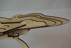 "ЛІТАК Ф-16" еко-конструктор з дерева 3D пазл
