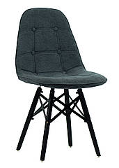 СТІЛЕЦЬ ALEX XXL -BK ШЕНІЛ СІРИЙ G-11