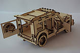 "MERCEDES G" еко-конструктор з дерева 3D пазл, фото 7