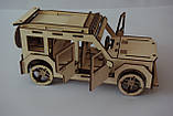 "MERCEDES G" еко-конструктор з дерева 3D пазл, фото 10