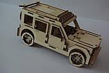 "MERCEDES G" еко-конструктор з дерева 3D пазл, фото 5